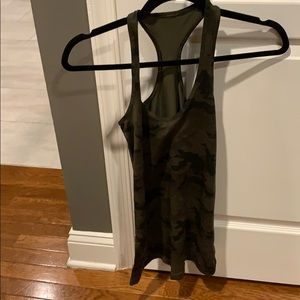 Lululemon Camo Workout Tank